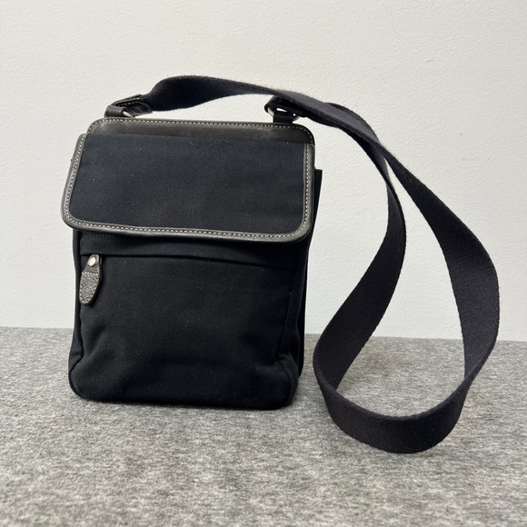 Fossil Handbags - Fossil Shoulder Travel  Bag Black N‎ 054 The Original Premium Canvas Vintage